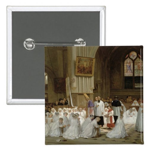 Première communion, 1867 badges