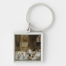 Première communion, 1867 porte-clé