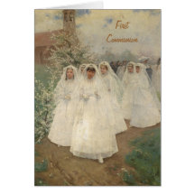 première communion cartes