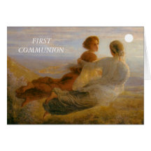 PREMIÈRE COMMUNION CARTES DE VŒUX