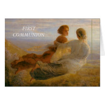 PREMIÈRE COMMUNION CARTES DE VŒUX