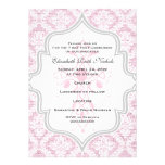 Première communion de toile de jute blanche croisé invitations
