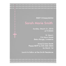Première communion faire-parts