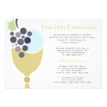 Première communion cartons d'invitation personnalisés