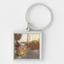 Première communion Keychain Porte-clefs