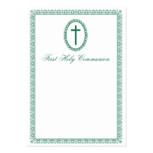 Première communion modèles de cartes de visite