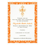 Première confirmation de baptême de sainte communi invitation personnalisée