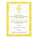 Première confirmation de baptême de sainte communi cartons d'invitation