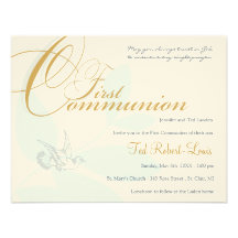 Première invitation de communion