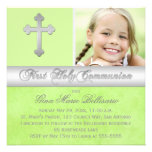 Première invitation de photo de sainte communion d