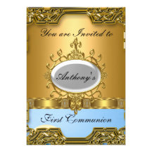 Première sainte communion cartons d'invitation