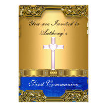 Première sainte communion invitations personnalisées