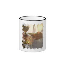 Première tasse de café de communion