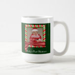 Première tasse de Noël du bébé