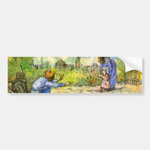Premières étapes de Van Gogh (après millet) (F668) Autocollant Pour Voiture