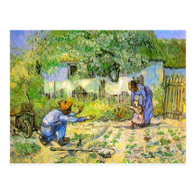 Premières étapes de Van Gogh (après millet) (F668) Carte Postale