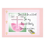 Premières invitations de jour de sainte communion