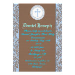 Premières invitations de sainte communion de garço