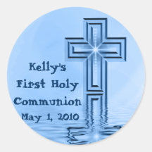 Premiers autocollants de la sainte communion de Ke