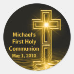 Premiers autocollants de la sainte communion de Mi