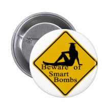 Prenez garde des bombes futées badge