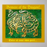 Prenez garde du dragon poster