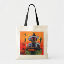 Prenez garde du vendeur pumking, sac de Halloween