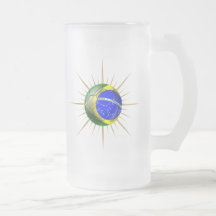 Presentes de futebol de Starburst Brésil du footba Mugs À Café