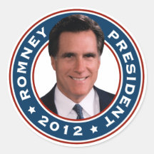 Président 2012 de Mitt Romney Autocollants