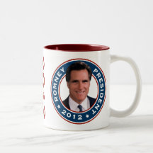 Président 2012 de Mitt Romney Tasse À Café