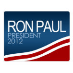 Président 2012 de Ron Paul Cartes Postales