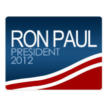 Président 2012 de Ron Paul Cartes Postales