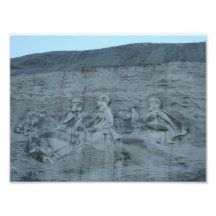 Présidents sur la montagne en pierre photo sur toile