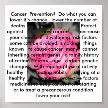 Prévention du cancer affiches