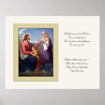 Prière chrétienne pour la maison et la famille posters