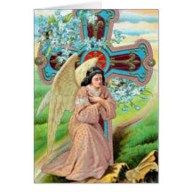 Prière d'ange carte de vœux