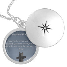 Prière heure du coucher de l'enfant pendentif
