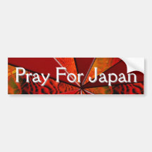 Priez pour le Japon Adhésifs Pour Voiture