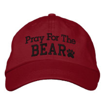 Priez pour l'ours - SRF Chapeau Brodé
