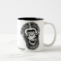 Primat, art de griffon de Jon et conception Mug