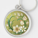 Prime décorative Keychain de plantes et de fleurs Porte-clef