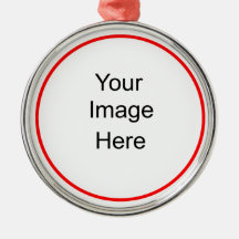 Prime ronde d'ornement de photo