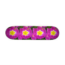 "Primevères roses magenta " Plateaux De Skateboards