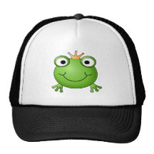 Prince de grenouille. Grenouille heureuse Casquettes De Camionneur