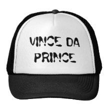 PRINCE DE VINCE DA CASQUETTE DE CAMIONNEUR