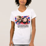 Prince William - chemise de mariage de Kate Middle T-shirt