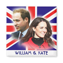 Prince William et aimant de Kate Middleton magnets
