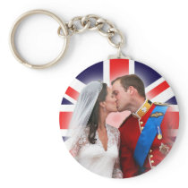 Prince William et Kate Keychain l'épousant royal porte-clés