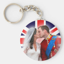 Prince William et Kate Keychain l'épousant royal Porte-clef