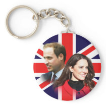 Prince William et Kate Keychain porte-clés